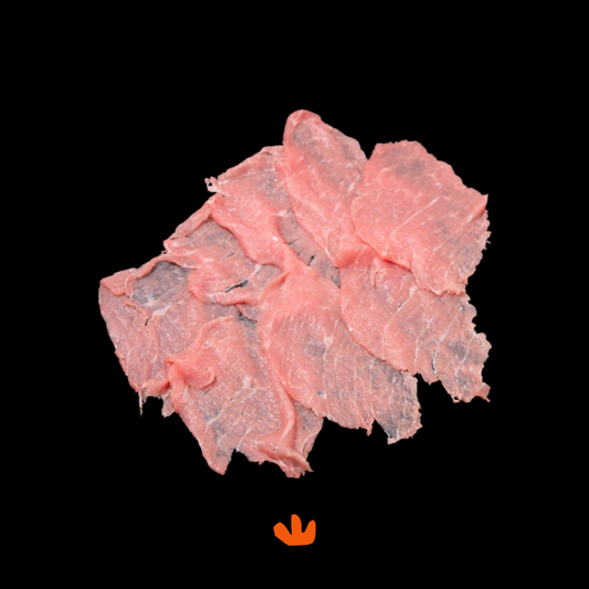 Fettine sottilissime di fassona piemontese (albese)