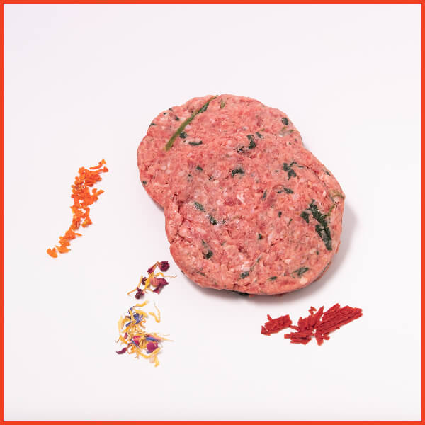 Hamburger fassona piemontese e spinaci 200 g