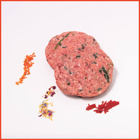 Hamburger fassona piemontese e spinaci   200 g