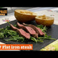 Flat iron steak piemontese