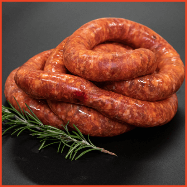 Salsiccia piccante piemontese artigianale 250 g